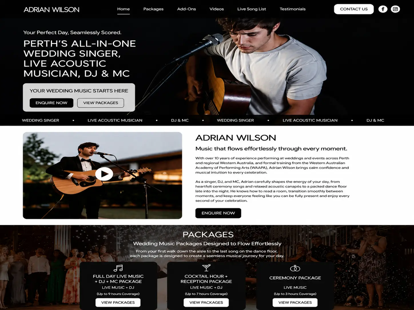 Adrian Wilson Music